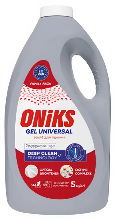 Гель для прання ONIKS Universal, 5 кг